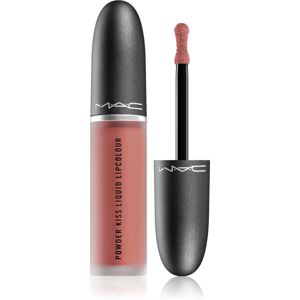MAC Cosmetics Powder Kiss Liquid Lipcolour matná tekutá rtěnka odstín Date-Maker 5 ml