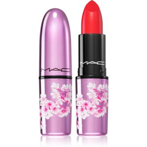 MAC Cosmetics Wild Cherry Love Me Lipstick saténová rtěnka odstín Potent Petal 3 g