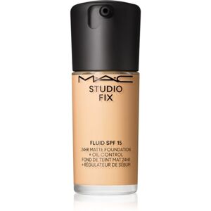 MAC Cosmetics Studio Fix Fluid SPF 15 24HR Matte Foundation + Oil Control matující make-up SPF 15 odstín NC15 30 ml