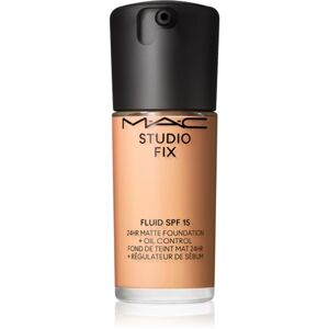MAC Cosmetics Studio Fix Fluid SPF 15 24HR Matte Foundation + Oil Control matující make-up SPF 15 odstín NW15 30 ml