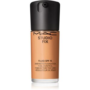 MAC Cosmetics Studio Fix Fluid SPF 15 24HR Matte Foundation + Oil Control matující make-up SPF 15 odstín NC43.5 30 ml