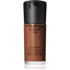 MAC Cosmetics Studio Fix Fluid SPF 15 24HR Matte Foundation + Oil Control matující make-up SPF 15 odstín NW44 30 ml
