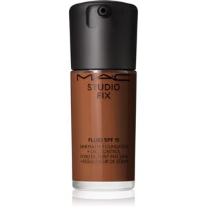 MAC Cosmetics Studio Fix Fluid SPF 15 24HR Matte Foundation + Oil Control matující make-up SPF 15 odstín NW48 30 ml