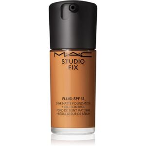MAC Cosmetics Studio Fix Fluid SPF 15 24HR Matte Foundation + Oil Control matující make-up SPF 15 odstín C8 30 ml