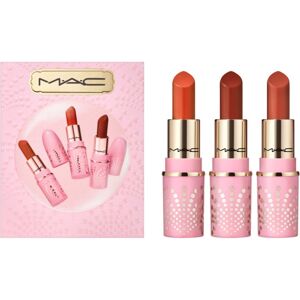 MAC Cosmetics Bubbles & Bows Taste of Bubbly Mini Lipstick Kit dárková sada na rty odstín Rose 1 ks