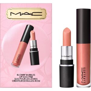 MAC Cosmetics Bubbles & Bows Blowin Bubbles Lip Duo dárková sada Pink (na rty) odstín