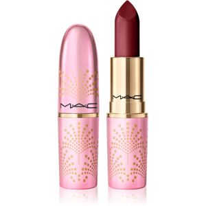 MAC Cosmetics Bubbles & Bows Lustreglass Lipstick rtěnka odstín No Wine-ing! 3 g