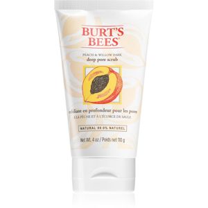 Burt’s Bees Peach & Willow Bark hloubkově čisticí peeling 113,3 g