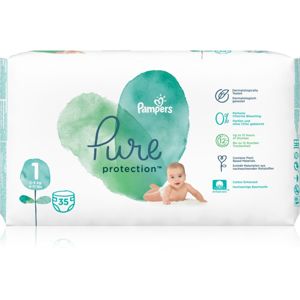 Pampers Pure Protection Size 1 pleny (2-5 kg) 35 ks
