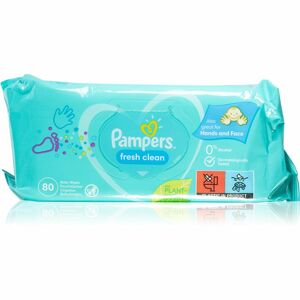 Pampers Fresh Clean XXL vlhčené čisticí ubrousky pro děti pro citlivou pokožku 80 ks