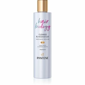 Pantene Hair Biology Cleanse & Reconstruct šampon pro mastné vlasy 250 ml