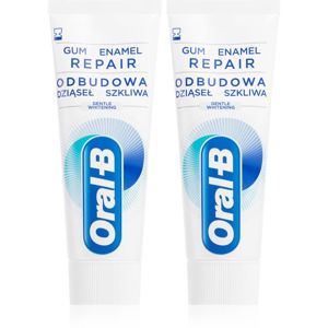 Oral B Gum&Enamel Repair jemná bělicí zubní pasta 2 x 75 ml
