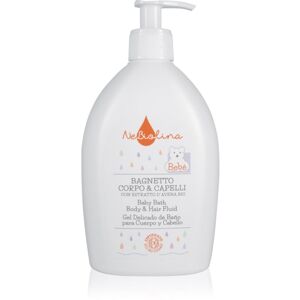 NeBiolina Bébé Bath Body & Hair Fluid šampon a sprchový gel pro miminka a děti 500 ml