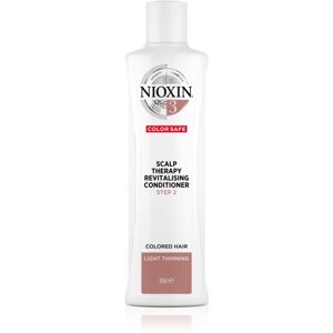 Nioxin System 3 Color Safe hydratační a vyživující kondicionér pro snadné rozčesání vlasů 300 ml