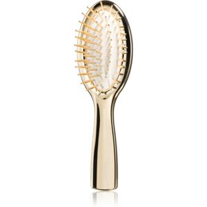 Janeke Gold Line Small Golden Hairbrush plochý kartáč 23 cm