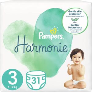 Pampers Harmonie Value Pack Size 3 jednorázové pleny 6 – 10 kg 31 ks