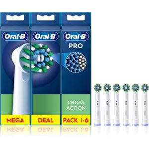Oral B PRO Cross Action náhradní hlavice pro zubní kartáček 6 ks