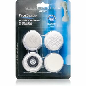 Bellissima Refill Kit For Face Cleansing 5057 náhradní hlavice pro čisticí kartáček na pleť 5057 Bellissima Face Cleansing 4 ks