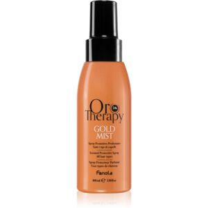 Fanola Oro Therapy Gold Mist stylingový ochranný sprej na vlasy s 24karátovým zlatem 100 ml