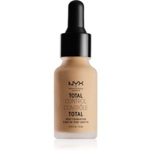NYX Professional Makeup Total Control Drop Foundation make-up odstín 09 Medium Olive 13 ml