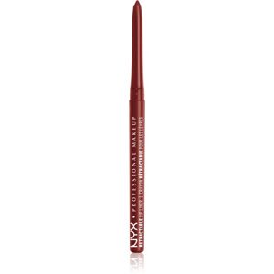 NYX Professional Makeup Retractable Lip Liner krémová tužka na rty odstín 12 Dark Red 0,31 g