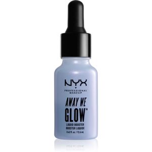 NYX Professional Makeup Away We Glow tekutý rozjasňovač s kapátkem odstín 01 Zoned Out 12.6 ml