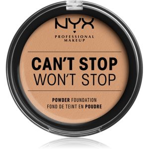 NYX Professional Makeup Can't Stop Won't Stop pudrový make-up odstín 9 - Medium Olive 10,7 g