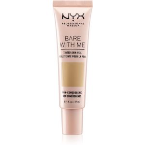 NYX Professional Makeup Bare With Me Tinted Skin Veil lehký make-up odstín 02 Vanilla Nude 27 ml