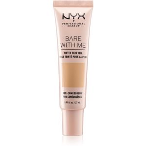 NYX Professional Makeup Bare With Me Tinted Skin Veil lehký make-up odstín 04 True Beige Buff 27 ml