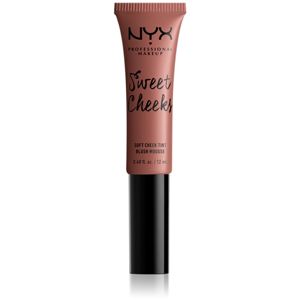 NYX Professional Makeup Sweet Cheeks Soft Cheek Tint krémová tvářenka odstín 01 - Nude'Tude 12 ml