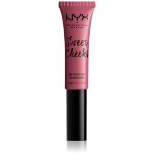 NYX Professional Makeup Sweet Cheeks Soft Cheek Tint krémová tvářenka odstín 02 - Baby Doll 12 ml