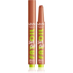 NYX Professional Makeup Fat Oil Slick Click tónovací balzám na rty odstín 06 Hits Different 2 g
