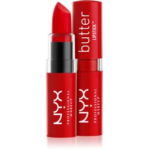 NYX Professional Makeup Butter Lipstick krémová rtěnka odstín 19 Fire Brick 4,5 g