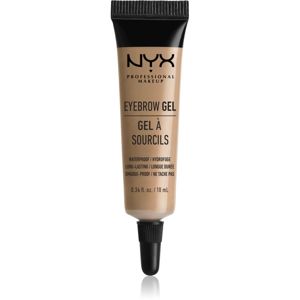 NYX Professional Makeup Eyebrow Gel voděodolný gel na obočí odstín 01 Blonde 10 ml