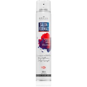 Brelil Numéro Salon Format Strong Fixing Spray lak na vlasy pro fixaci a tvar 500 ml