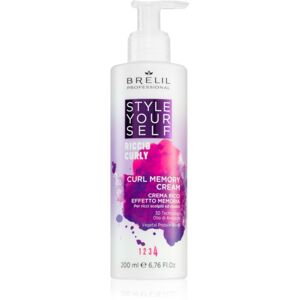 Brelil Numéro Style YourSelf Curl Memory Cream definující krém pro vlnité a kudrnaté vlasy 200 ml