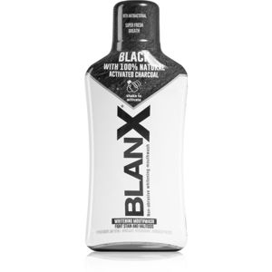 BlanX Black Mouthwash bělicí ústní voda s aktivním uhlím 500 ml