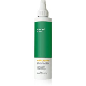 Milk Shake Direct Colour tónovací kondicionér pro intenzivní hydrataci pro všechny typy vlasů Emerald Green 200 ml