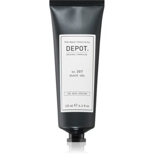 Depot No. 307 Black Gel stylingový gel pro tmavé vlasy 125 ml