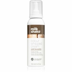Milk Shake Colour Whipped Cream tónovací pěna pro všechny typy vlasů Cold Brunette 100 ml