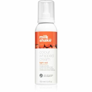 Milk Shake Colour Whipped Cream tónovací pěna pro všechny typy vlasů Light Red 100 ml