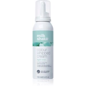 Milk Shake Colour Whipped Cream tónovací pěna pro všechny typy vlasů Light Blue 100 ml