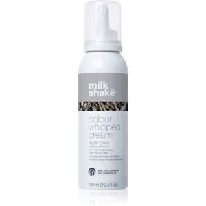 Milk Shake Colour Whipped Cream tónovací pěna pro všechny typy vlasů Light gray 100 ml