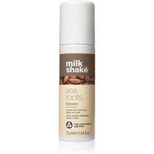 Milk Shake Sos roots sprej pro okamžité zakrytí odrostů Brown 75 ml