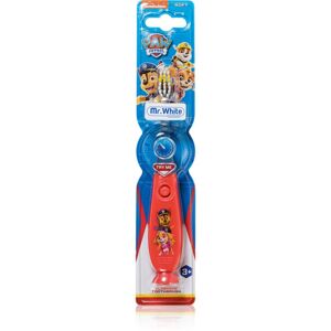 Nickelodeon Paw Patrol Flashing Toothbrush bateriový dětský zubní kartáček soft 3+ 1 ks