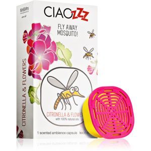 Mr & Mrs Fragrance Ciaozzz Citronella & Flowers náplň do aroma difuzérů kapsle (Mosquito Repellent)