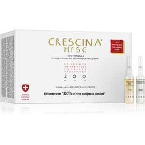 Crescina 200 Re-Growth and Anti-Hair Loss péče pro podporu růstu a proti vypadávání vlasů pro muže 20x3,5 ml