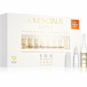 Crescina Transdermic 500 Re-Growth péče pro podporu růstu vlasů pro ženy 20x3,5 ml