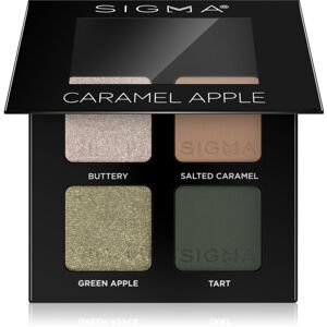 Sigma Beauty Quad paletka očních stínů odstín Caramel Apple 4 g