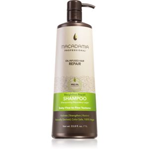 Macadamia Natural Oil Weightless Repair lehký hydratační šampon pro všechny typy vlasů 1000 ml